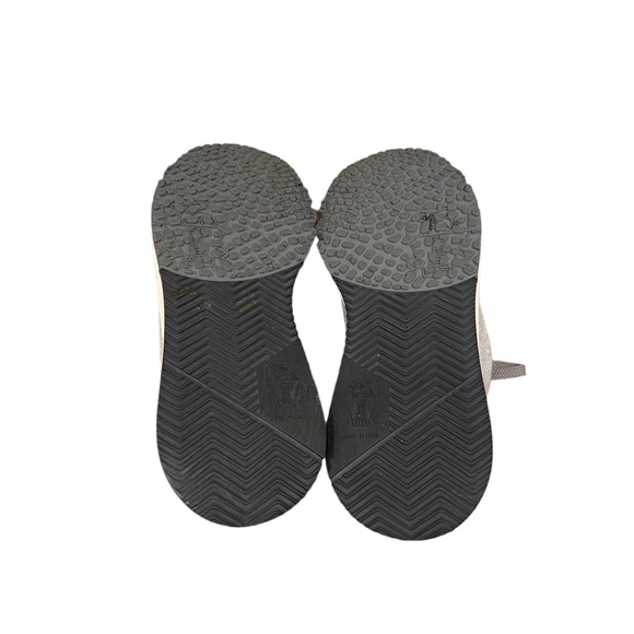 Brunello Cucinelli Mens Grey Cotton Knit Trainers - Picture 8 of 9